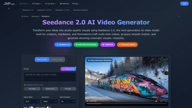 seedance 2.0 screenshot 1