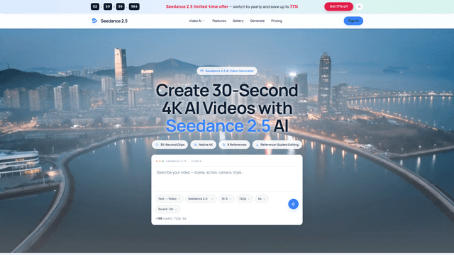 Seedance 2.5 AI screenshot 1