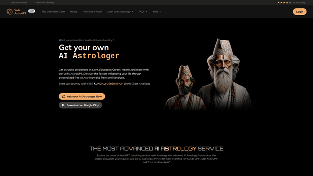 Vedic AstroGPT | Astrology AI screenshot 2