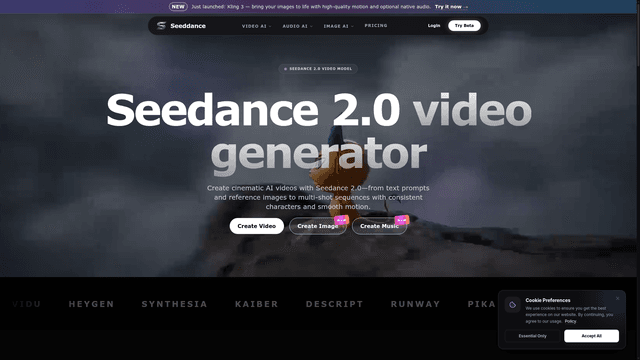 Seedance 2.0 | AI Video Model & Generator screenshot 2
