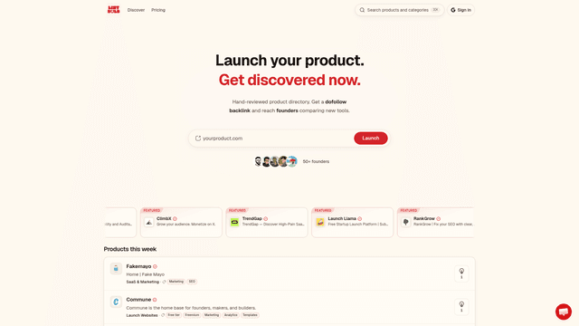 List Bulb | AI Tools Directory & Product Discovery Platform screenshot 2