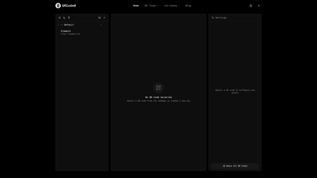 QRCode0 - QR Code Manager screenshot 2