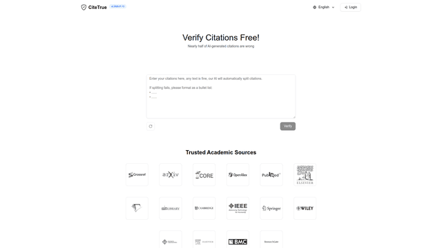 CiteTrue screenshot 1