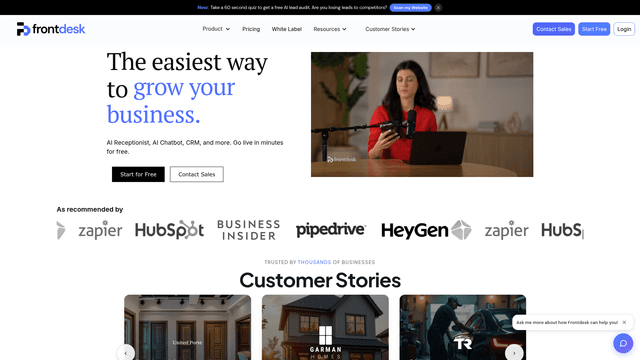 Frontdesk AI screenshot 2