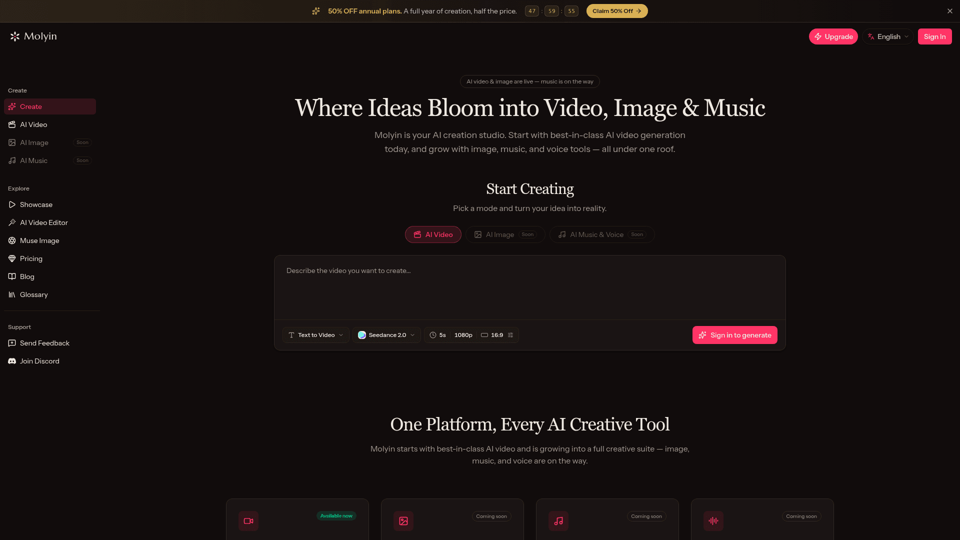 Molyin screenshot 1