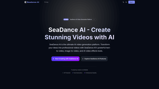 Seadance 2.0 AI Video Generator screenshot 2