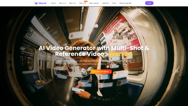 Wan 2.6 AI Video Generator screenshot 2