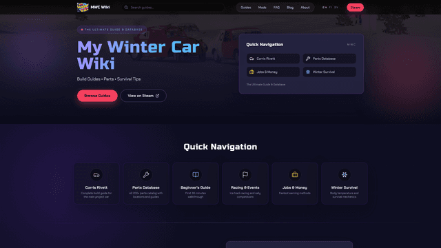 My Winter Car Wiki 2026 - Best Guide & Resources screenshot 2