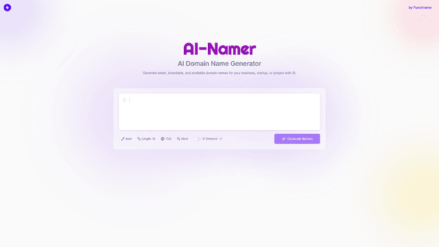 AI-Namer | Find Available Domain Names Instantly screenshot 2