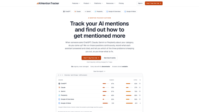 AIMentionTracker screenshot 2