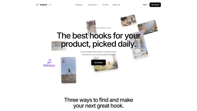 HookRef screenshot 2