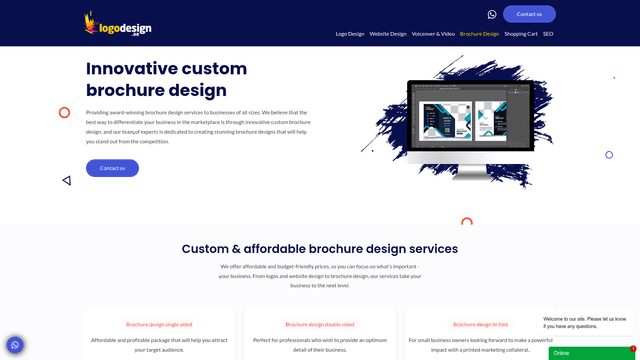 Brochure Design Services | Logo Design UAE screenshot 1