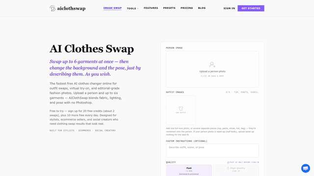AIClothSwap screenshot 1