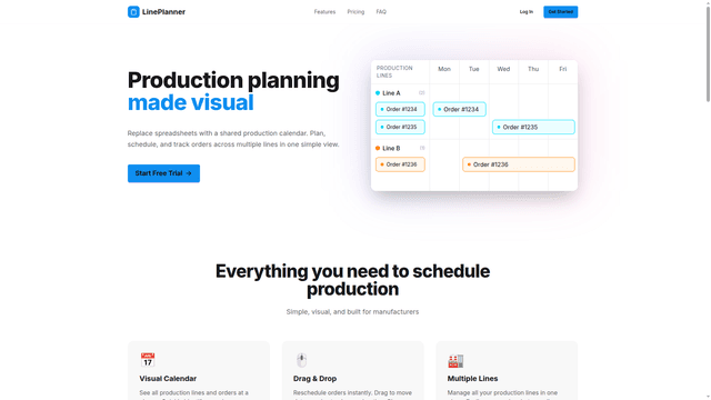 LinePlanner screenshot 2