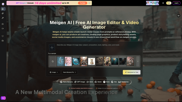 Meigen AI | Free AI Image Editor & Video Generator screenshot 2