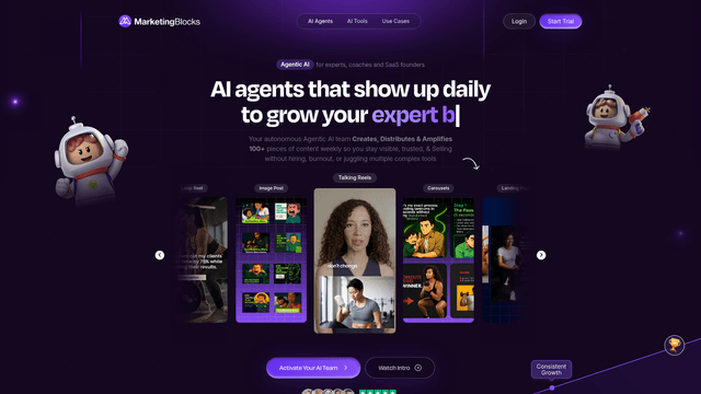 MarketingBlocks AI screenshot 1