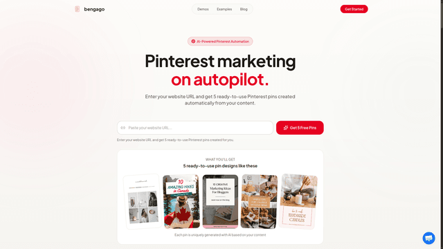 bengago - Pinterest Marketing Automation screenshot 2