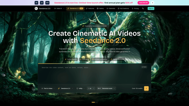 Seedance 2.0 screenshot 2