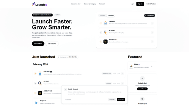 Launch Faster. Grow Smarter. screenshot 1