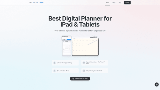 Best Digital Planner for iPad & Tablets screenshot 2
