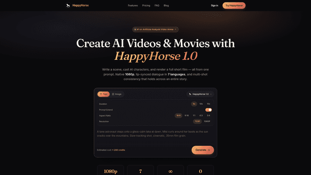 HappyHorse screenshot 2