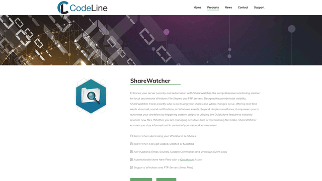 ShareWatcher - CodeLine screenshot 1