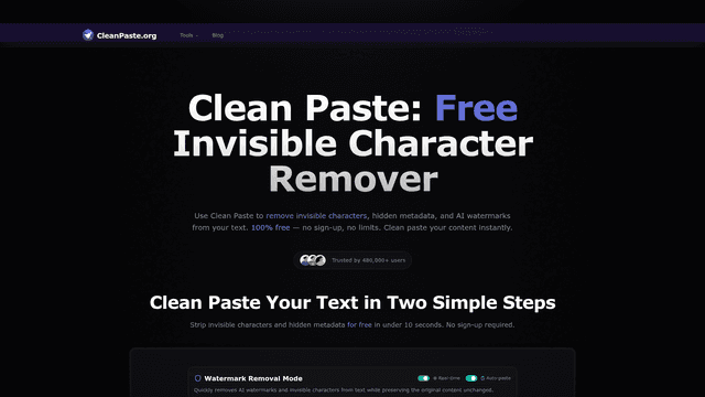 Clean Paste screenshot 2