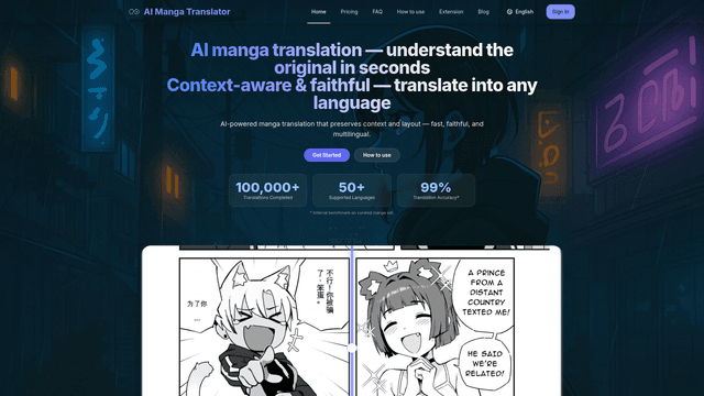 AI Manga Translator—Fast, Accurate, Multilingual OCR screenshot 2