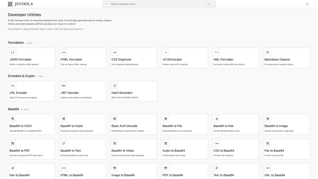 Free Online Developer Tools Hub screenshot 2