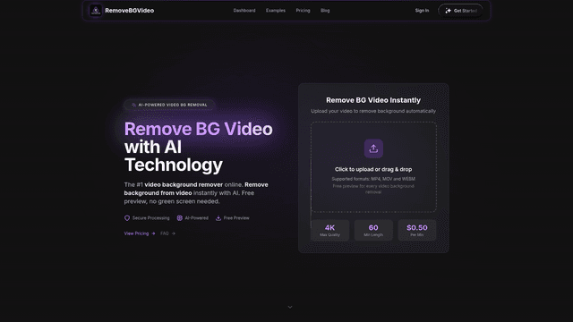 AI Video Background Remover - Remove BG Video Free screenshot 2