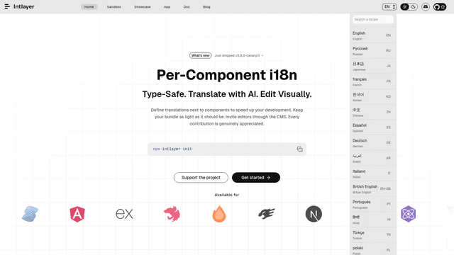 Intlayer screenshot 2