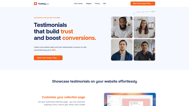 Testimly - Collect Video & Text Testimonials Easily screenshot 2