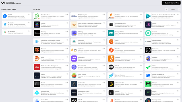 Saas Wall screenshot 1