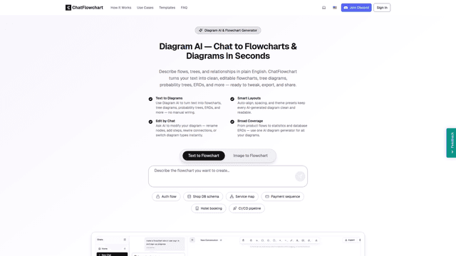 ChatFlowchar screenshot 1