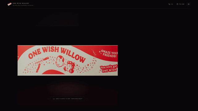One Wish Willow — An Immersive 3D Wish Ritual screenshot 2