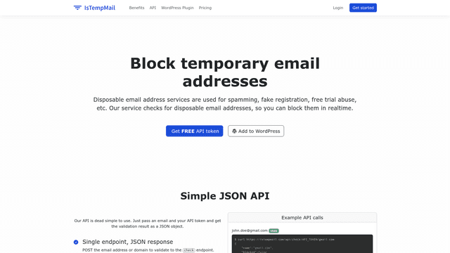 IsTempMail screenshot 1